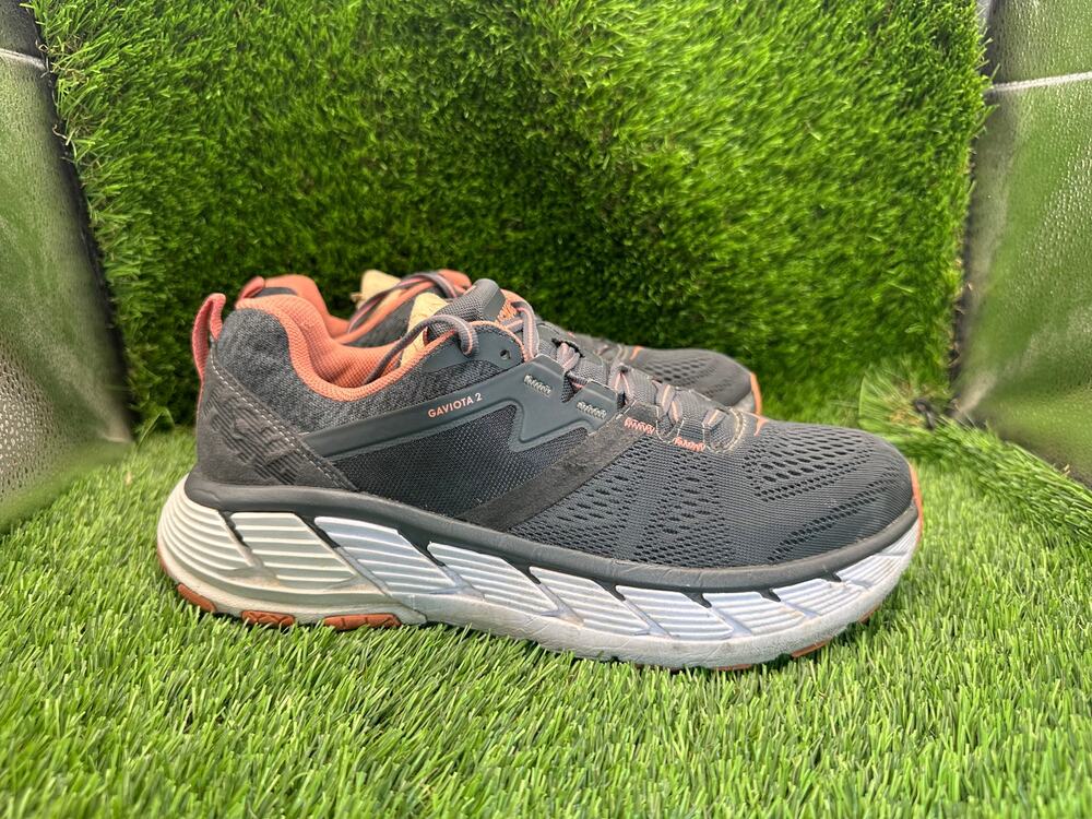 Hoka One One Gaviota 2 1099630-DSLN Athletic Sneaker Women 9.5 Gray Mesh Running